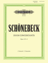 Title: Duos Op.12 for 2 cellos, Author: Carl Siegemund Schönebeck