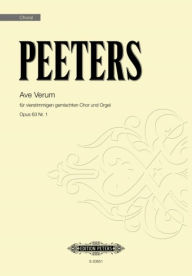 Title: Ave Verum, Op. 63 No. 1, Author: Edition Peters
