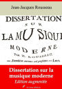 Dissertation sur la musique moderne: Nouvelle édition augmentée - Arvensa Editions
