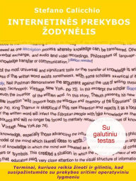 Title: Internetines prekybos zodynelis: Terminai, kuriuos reikia zinoti ir gilintis, kad susipazintumete su prekybos sritimi operatyviniu lygmeniu, Author: Stefano Calicchio