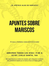 Title: Apuntes sobre mariscos, Author: trainera Abel castro