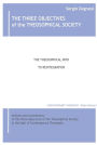 The three objectives of the Theosophical Society