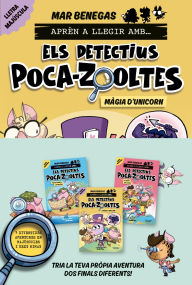 Title: PACK Aprèn a llegir amb... Els detectius Poca-zooltes! 4,5 i 6: En lletra MAJÚSCULA, Author: Mar Benegas