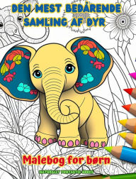 Title: Den mest bedï¿½rende samling af dyr - Malebog for bï¿½rn - Kreative og sjove scener fra dyreverdenen: Charmerende tegninger, der opfordrer til kreativitet og sjov for bï¿½rn, Author: Naturally Funtastic Books