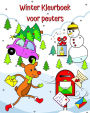 Winter Kleurboek voor peuters: Schattige illustraties met witte kerst thema voor kleine kinderen vanaf 1 jaar