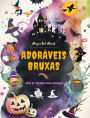 Adorï¿½veis bruxas Livro de colorir para crianï¿½as Cenas criativas e divertidas do mundo de fantasia da bruxaria: Desenhos fofos de Halloween para crianï¿½as que adoram bruxas