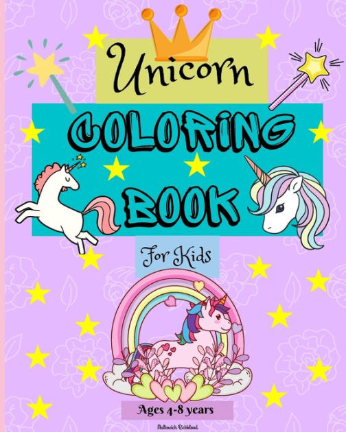 Barnes and Noble Unicorn Activity Book: Children Activity Coloring