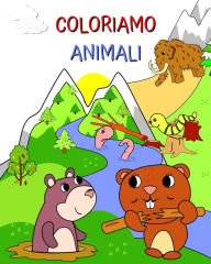 Title: Coloriamo Animali: Immagini di animali in un bellissimo paesaggio per ragazze e ragazzi, Author: Maryan Ben Kim