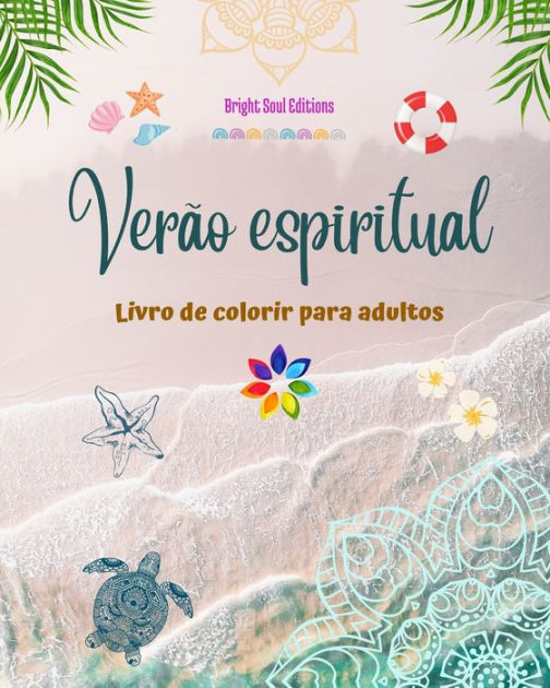 Livro de Arteterapia para Colorir e Relaxar 1 Unidade