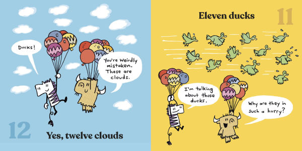 Zebra and Yak: The Backwards Counting Book