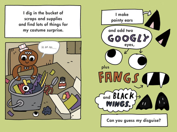 The Gingerbread Man: Trick-or-Treaters on the Loose: A Graphic Novel