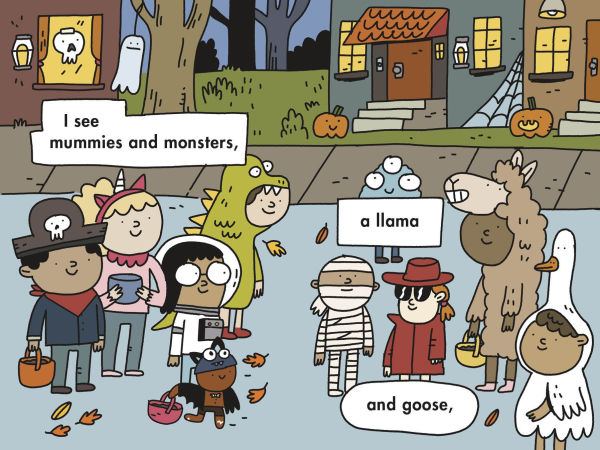 The Gingerbread Man: Trick-or-Treaters on the Loose: A Graphic Novel
