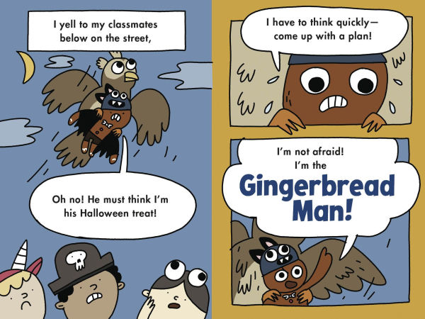 The Gingerbread Man: Trick-or-Treaters on the Loose: A Graphic Novel