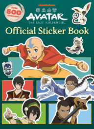 Title: Avatar: The Last Airbender Official Sticker Book, Author: Golden Books