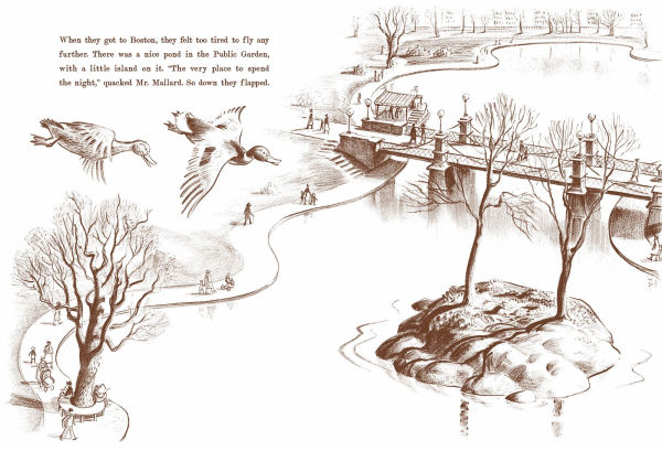 Make Way for Ducklings (Caldecott Medal Winner)