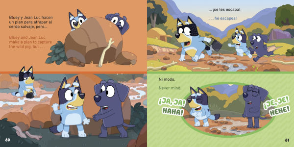 Bluey: Camping and Other Stories/Campamento y otros cuentos (Bilingual English- Spanish Edition)