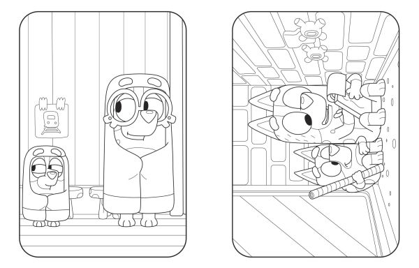Bluey: Super Mega Coloring Book