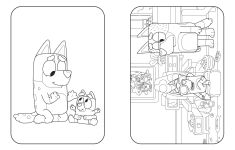 Alternative view 4 of Bluey: Super Mega Coloring Book