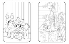 Alternative view 5 of Bluey: Super Mega Coloring Book