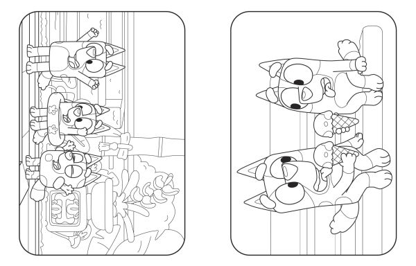 Bluey: Super Mega Coloring Book