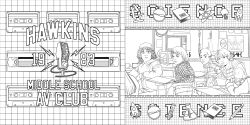 Alternative view 7 of Stranger Things: The Complete Coloring Book (Color All Five Seasons!)