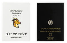 Alternative view 2 of Fourth Wing: Andarna Enamel Pin