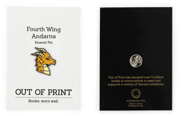 Fourth Wing: Andarna Enamel Pin
