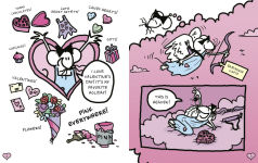 Alternative view 2 of A Babymouse Flip Book: LOVE (Heartbreaker + Puppy Love): (A Graphic Novel)