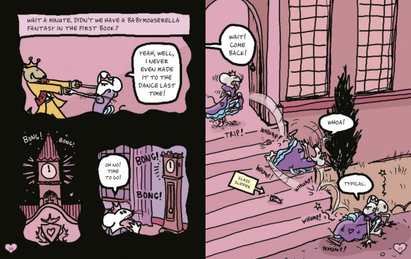 A Babymouse Flip Book: LOVE (Heartbreaker + Puppy Love): (A Graphic Novel)