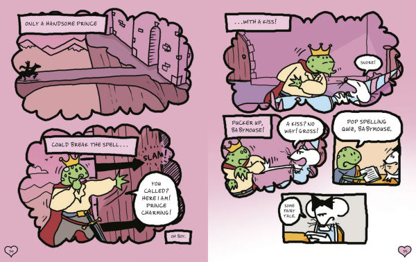 A Babymouse Flip Book: LOVE (Heartbreaker + Puppy Love): (A Graphic Novel)