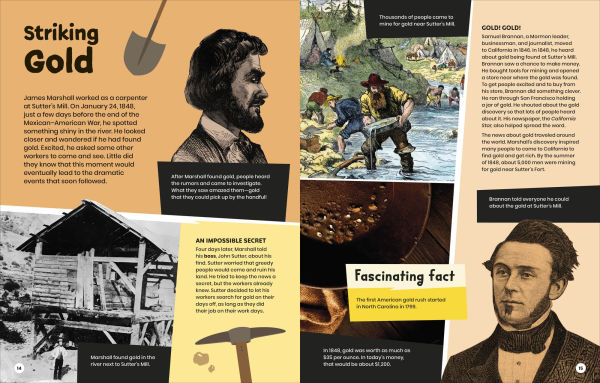 DK Super History California Gold Rush
