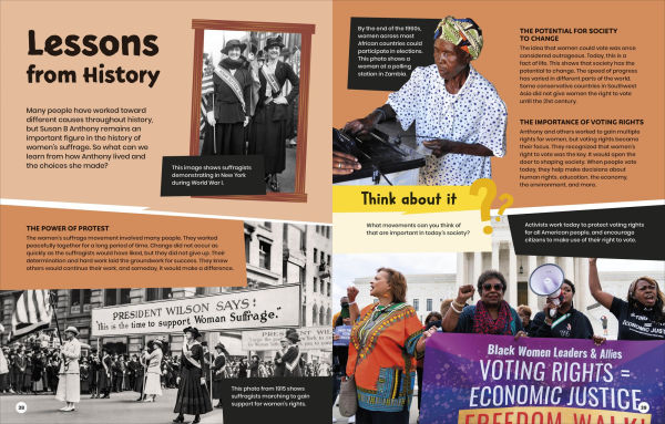 DK Super History Susan B Anthony and Women's Rights