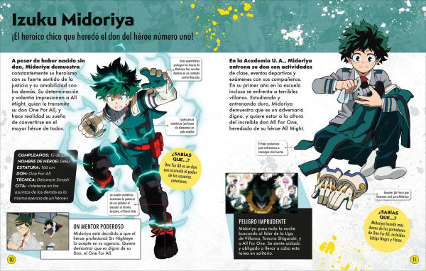 My Hero Academia Enciclopedia de personajes (Character Encyclopedia)