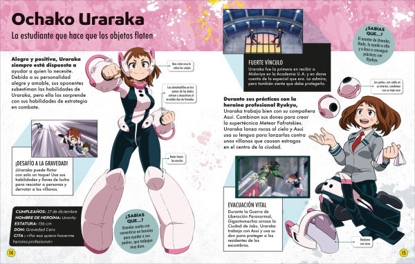 My Hero Academia Enciclopedia de personajes (Character Encyclopedia)