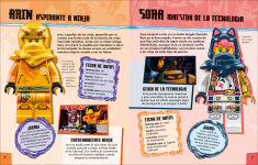 Alternative view 2 of LEGO Ninjago Dragons Rising Gu a de personajes (Character Guide): With LEGO Sora Minifigure