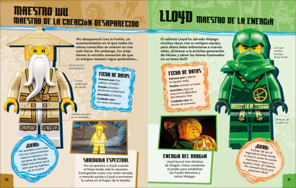 LEGO Ninjago Dragons Rising Gu a de personajes (Character Guide): With LEGO Sora Minifigure