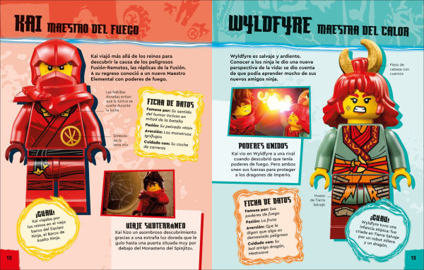 LEGO Ninjago Dragons Rising Gu a de personajes (Character Guide): With LEGO Sora Minifigure