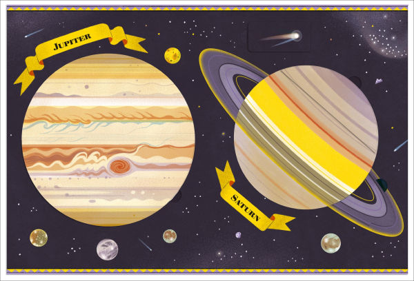 Explore the Solar System: A Fold-Out, Lift-the-Flap Book