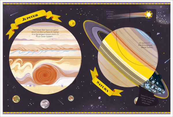 Explore the Solar System: A Fold-Out, Lift-the-Flap Book