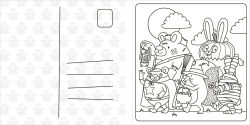 Alternative view 11 of Super Cuties: A Cozy Halloween Coloring Book: 30 Cute and Spooky Illustrations For All Ages