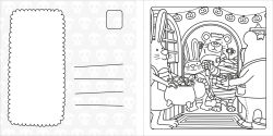 Alternative view 3 of Super Cuties: A Cozy Halloween Coloring Book: 30 Cute and Spooky Illustrations For All Ages