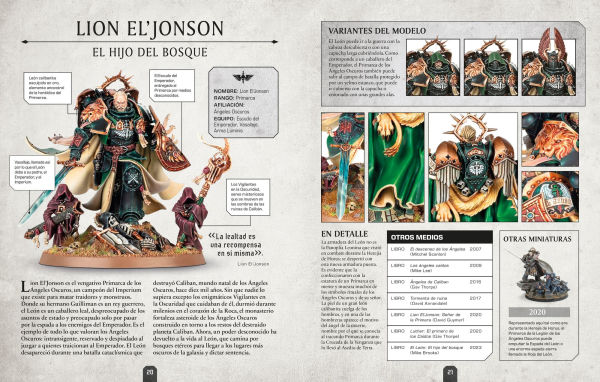 Warhammer 40,000 Enciclopedia de Personajes (Character Encyclopedia)