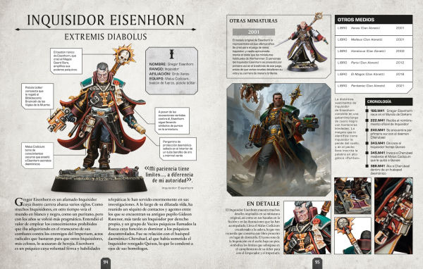 Warhammer 40,000 Enciclopedia de Personajes (Character Encyclopedia)