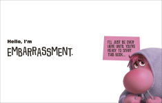 Alternative view 2 of Disney Inside Out 2 Hello, I'm Embarrassment: Making Sense of Emotions