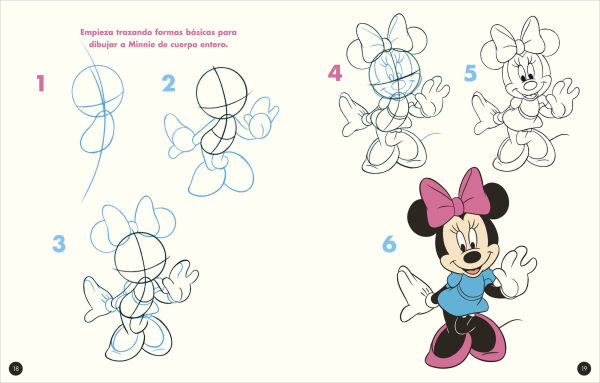 Disney Dibuja a tus personajes favoritos (How to Draw Favorite Characters)