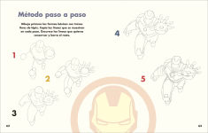 Alternative view 3 of Marvel Dibuja a tus personajes favoritos (How to Draw Awesome Characters)
