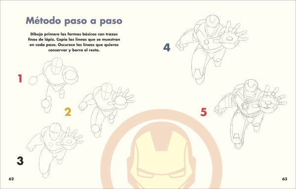 Marvel Dibuja a tus personajes favoritos (How to Draw Awesome Characters)