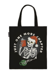 Title: Just One More Chapter Holiday Tote Bag, Author: Out of Print