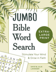 Title: Jumbo Bible Word Search: Stimulate Your Mind and Grow in Faith, Author: David Lavender