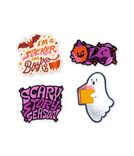 Title: Halloween Scary Story Season Stickers - Sticker Set of 4, Author: Out of Print